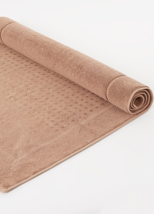 Aquanova London badmat 1200 gr/m2 - voorkant 2 camel