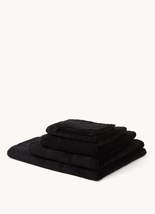 Aquanova London gastendoek 30 cm x 50 cm - voorkant 3 zwart