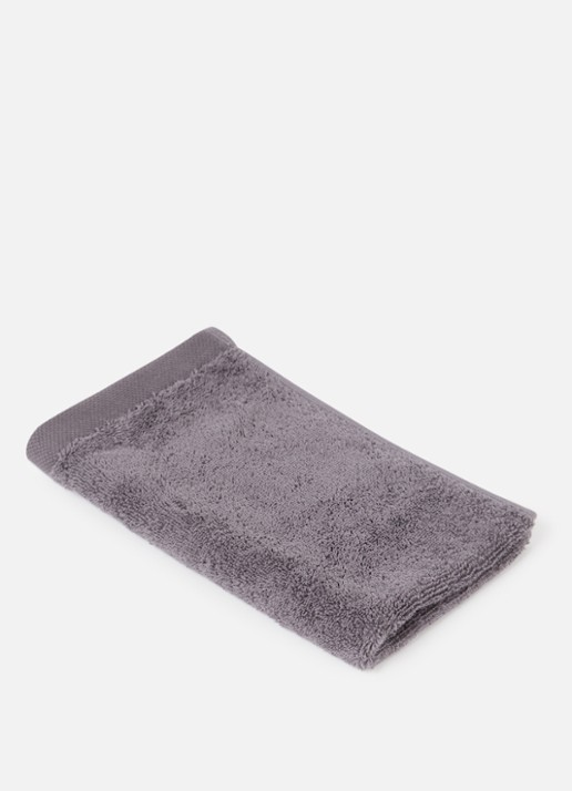 Aquanova London gastendoek 30 cm x 50 cm - voorkant antraciet