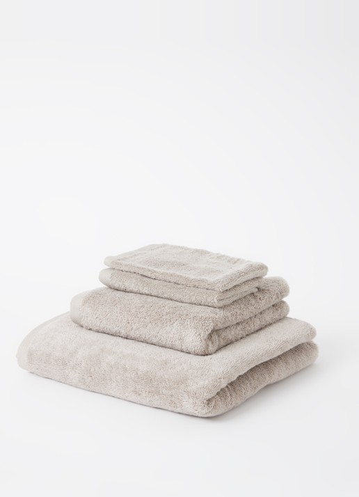 Aquanova London gastendoek - 600 gr/m2 - 30 x 50 cm - voorkant 2 beige