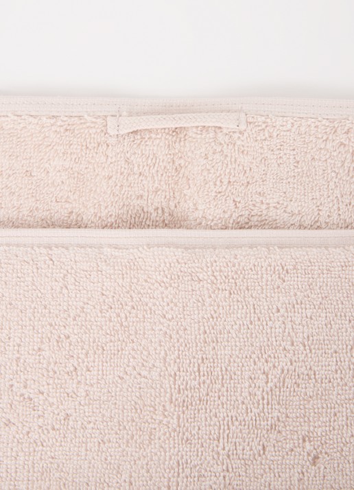 Aquanova London gastendoek - 600 gr/m2 -  30 x 50 cm - detail 3 beige