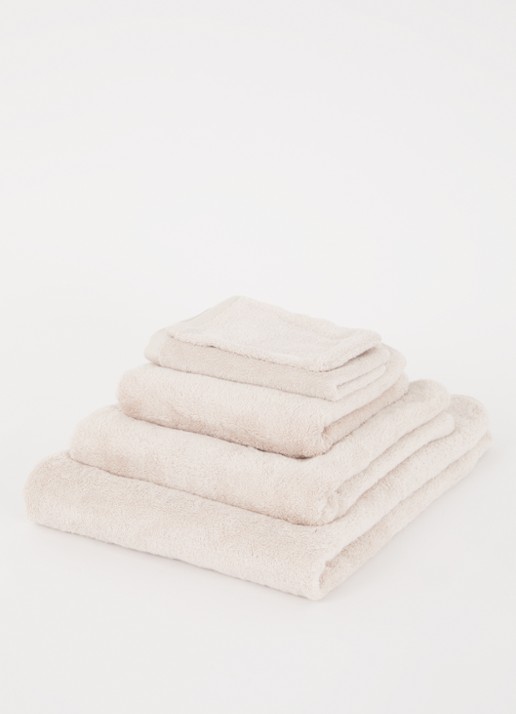 Aquanova London gastendoek - 600 gr/m2 -  30 x 50 cm - voorkant 2 beige