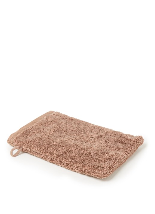 Aquanova London washand - 600 gr/m² - 16 x 22 cm - voorkant camel