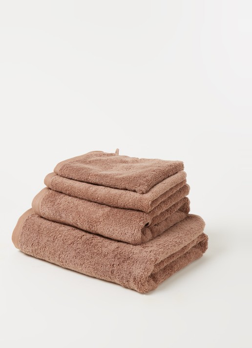 Aquanova London washand - 600 gr/m² - 16 x 22 cm - voorkant 2 camel
