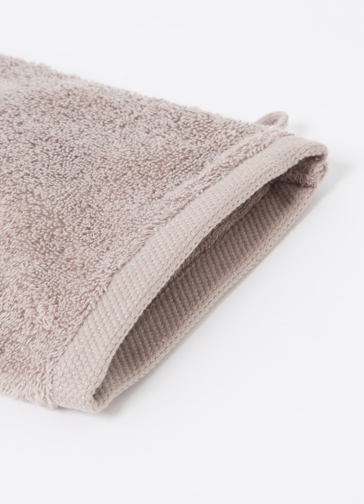 Aquanova London washand - 600 gr/m² - 16 x 22 cm - detail 3 zand