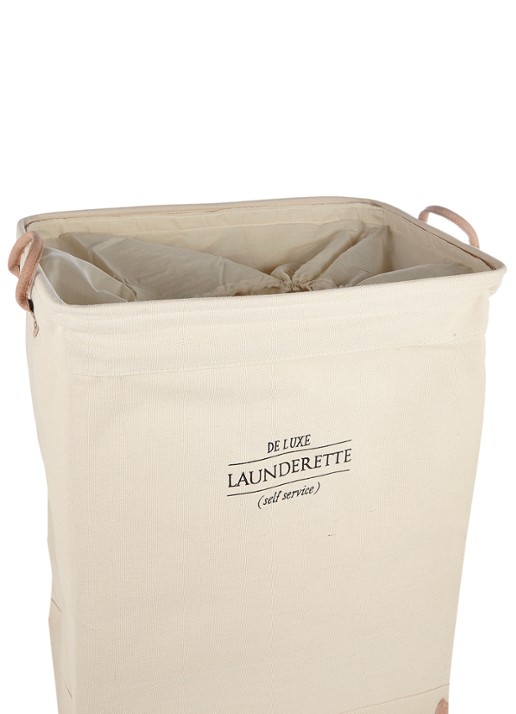 Aquanova Lubin wasmand 65 cm - detail beige