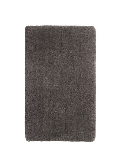 Aquanova Mauro badmat 60 x 100 cm  - voorkant antraciet