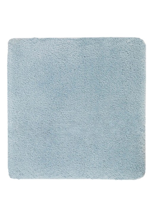 Aquanova Mauro badmat 60 x 60 cm - voorkant lichtblauw
