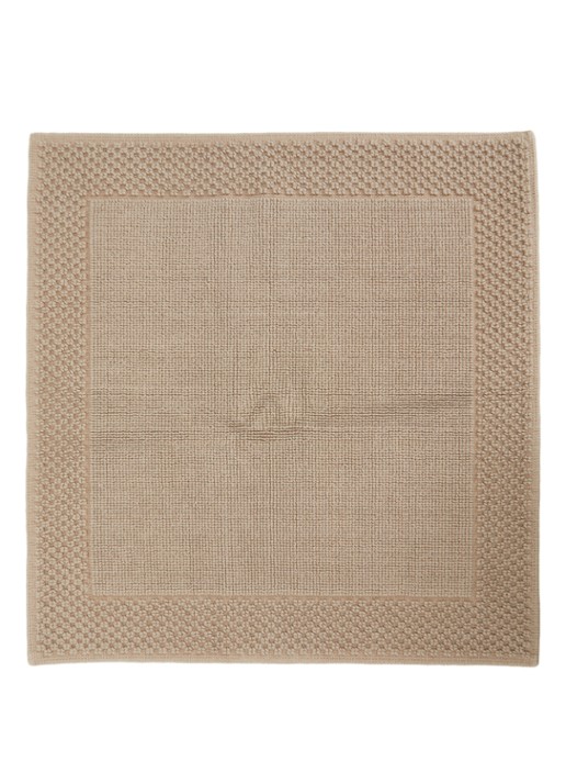 Aquanova Yuna badmat van katoen - voorkant 3 beige