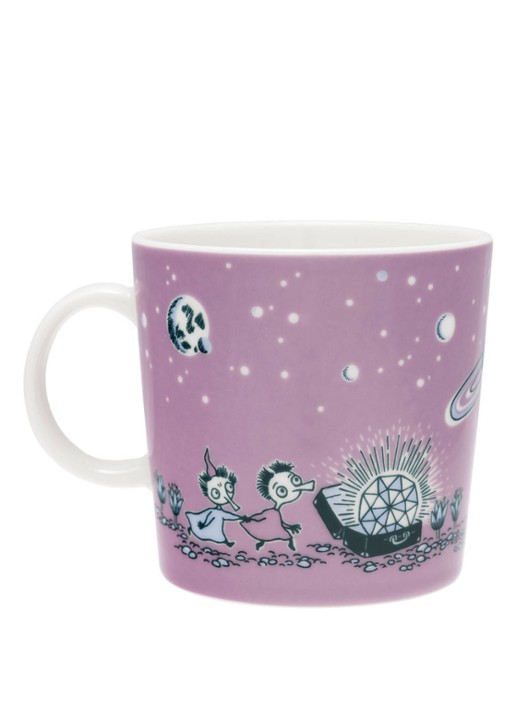 Arabia Moomin ABC G mok 40 cl - voorkant 2 roze