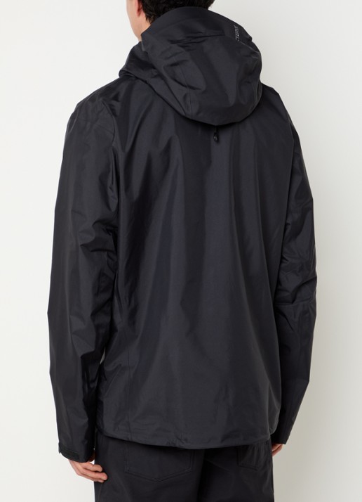 Arc'teryx Beta Gore-Tex jack met capuchon en ritszakken - achterkant 2 zwart