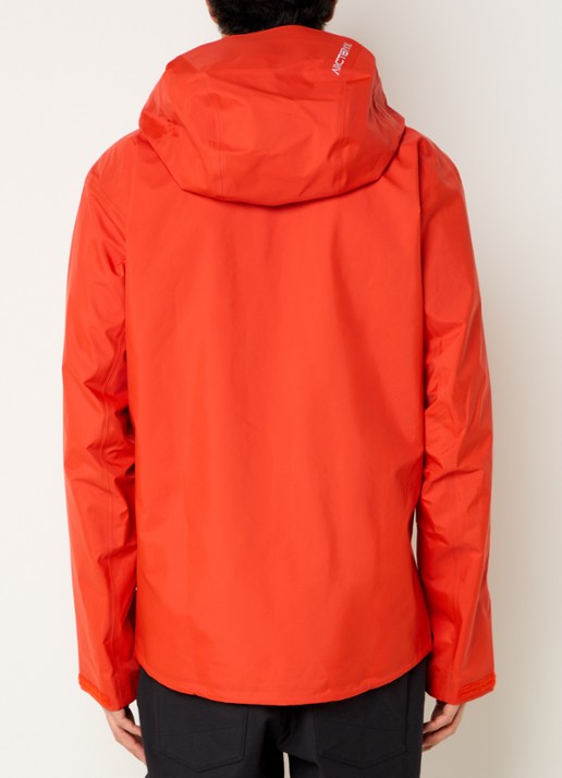 Arc'teryx Beta Gore-Tex jack met capuchon en ritszakken - achterkant 2 rood