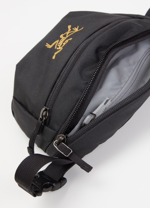 Arc'teryx Crossbodytas met logoborduring - detail 3 zwart