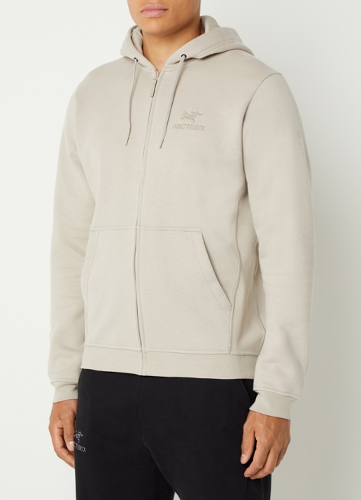 Arc'teryx Emblem sweatvest met logo en steekzakken