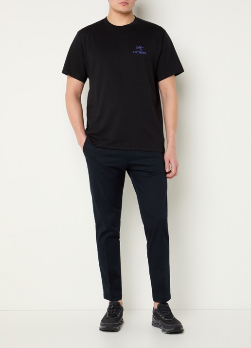 Arc'teryx Kragg T-shirt met logo- en backprint - voorkant 4 zwart