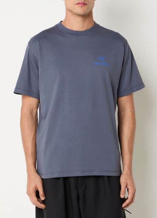 Arc'teryx Kragg T-shirt met logo- en backprint - achterkant antraciet
