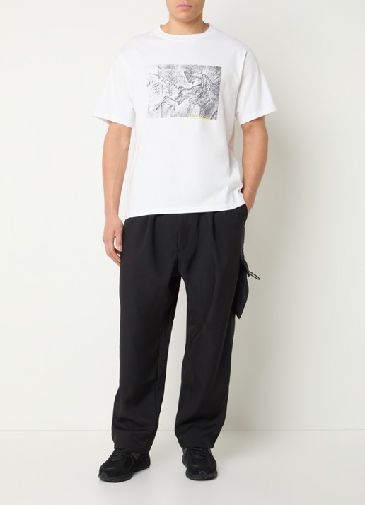 Arc'teryx Kragg T-shirt met print - voorkant 2 wit