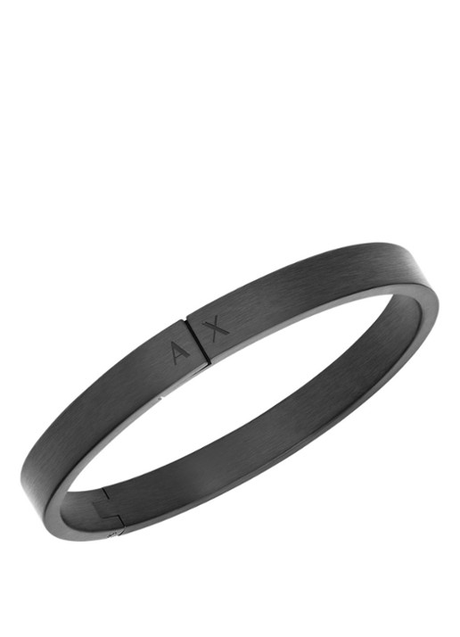 Armani Armband AXG0173001 - detail 2 zwart