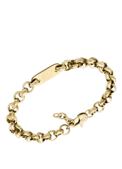 Armani Armband AXG0175710 - detail goud