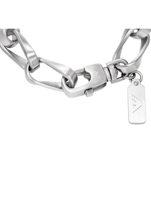 Armani Armband EGS3302040 - detail 2 zilver