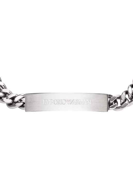 Armani Armband EGS3304040 - detail 2 zilver