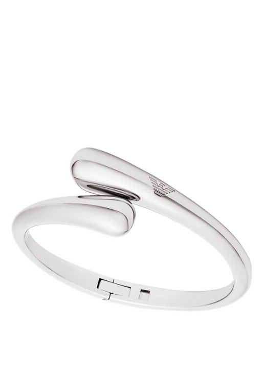 Armani Armband EGS3340040 - detail 2 zilver