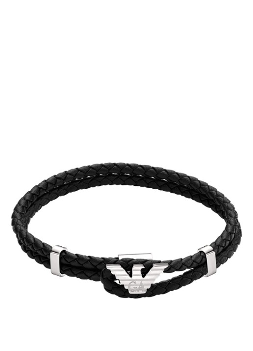 Armani Armband van leer EGS3237040