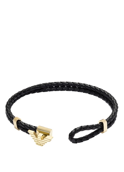 Armani Armband van leer EGS3321710 - detail 3 goud