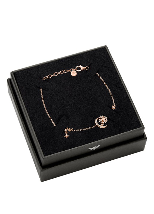 Armani Armband verguld EG3634221 - detail 3 roségoud