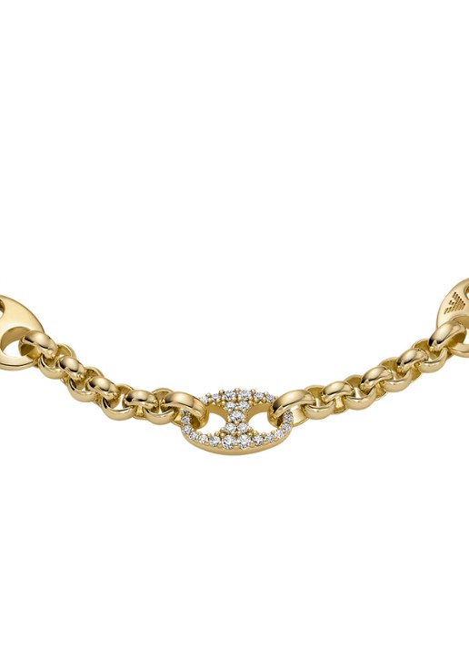 Armani Armband verguld EGS3270710 - detail 2 goud