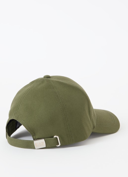 Armani Baseball pet met logo - detail 2 bronsgroen