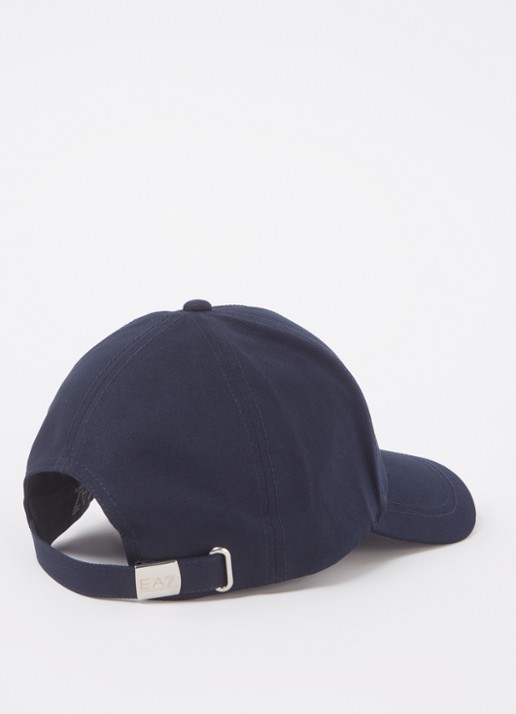 Armani Baseball pet met logo - detail 3 blauw