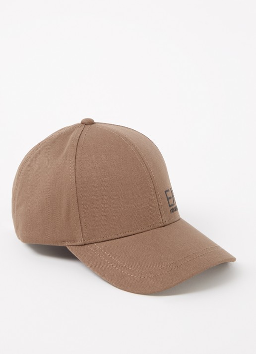 Armani Baseball pet met logo - voorkant 2 lichtbruin