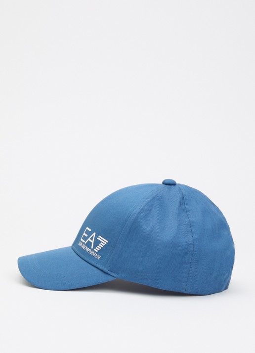 Armani Baseball pet met logo - detail 4 blauw