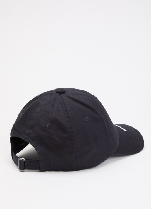 Armani Baseball pet met logoborduring - detail 2 donkerblauw