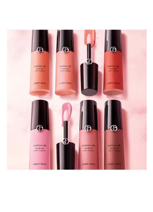Armani Beauty Cheek Tint - vloeibare blush - voorkant 2 53 bold pink