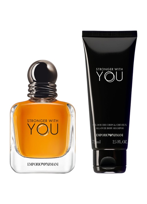 Armani Beauty Giorgio Armani Stronger With You Eau de Toilette Geschenkset - verzorgingsset