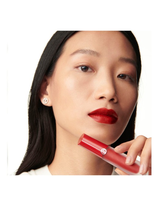 Armani Beauty Lip Maestro Satin Liquid Lipstick - vloeibare lipstick - detail 4 satin 08