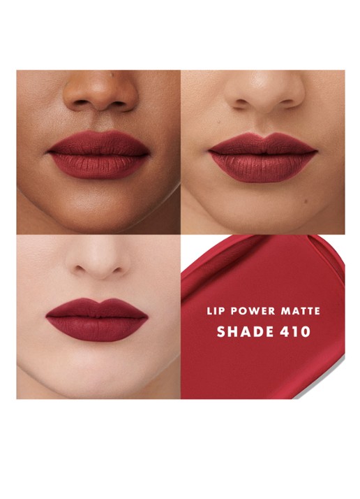 Armani Beauty Lip Power Matte - lipstick - voorkant 2 glorious