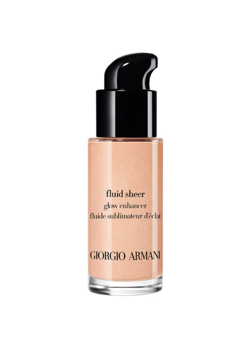 Armani Beauty Mini Fluid Sheer Glow Enhancer - travel size vloeibare highlighter - voorkant 6 2