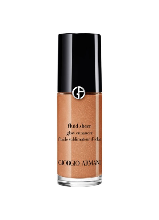 Armani Beauty Mini Fluid Sheer Glow Enhancer - travel size vloeibare highlighter - voorkant 10