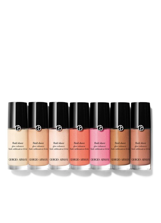 Armani Beauty Mini Fluid Sheer Glow Enhancer - travel size vloeibare highlighter - detail 5 11