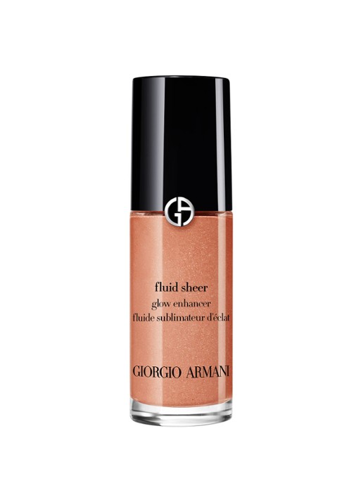 Armani Beauty Mini Fluid Sheer Glow Enhancer - travel size vloeibare highlighter - voorkant 11