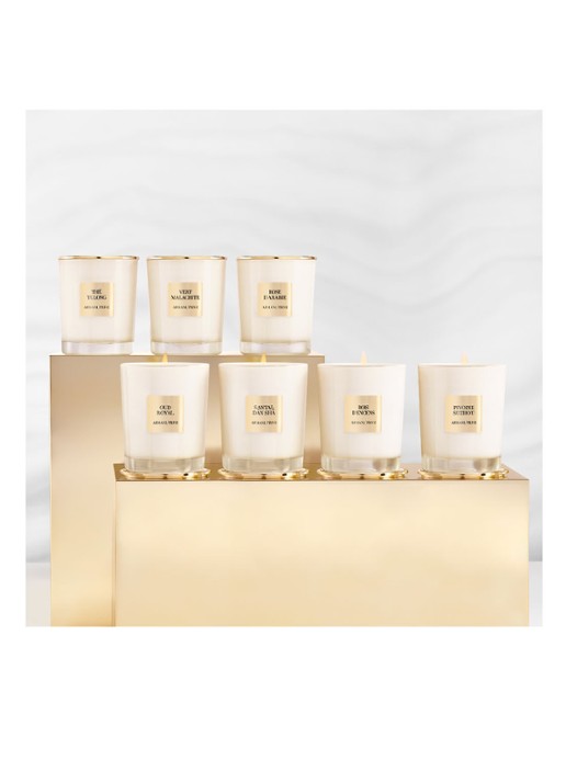 Armani Beauty Privé Pivoine Suzhou - geurkaars 175 gram - detail 3 beige