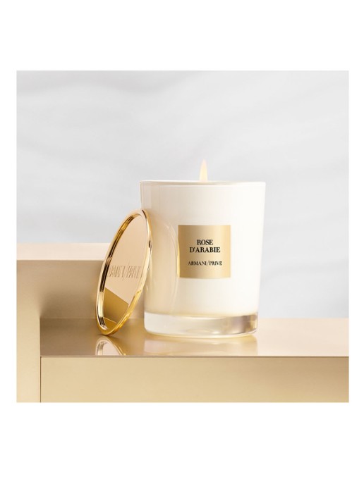 Armani Beauty Rose d'Arabie - geurkaars 175 gram - voorkant 2 undefined
