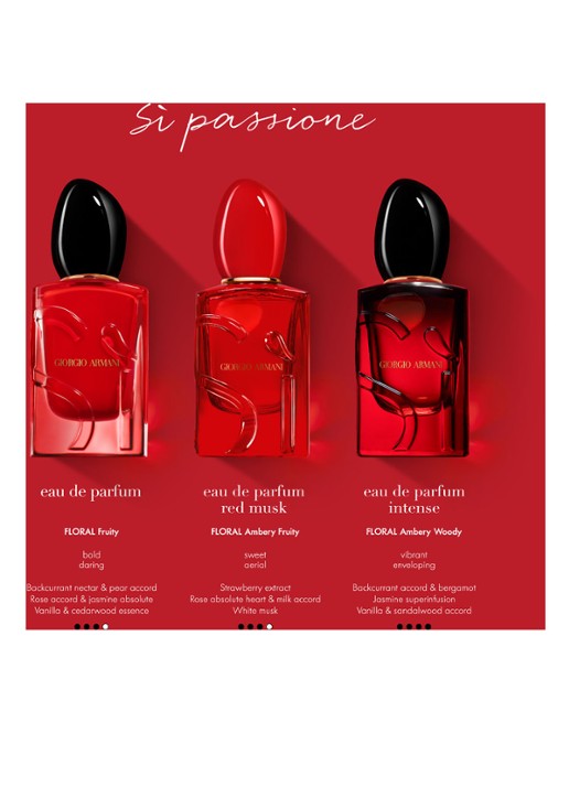 Armani Beauty Sì Passione Red Musk Eau de Parfum - detail 5 undefined