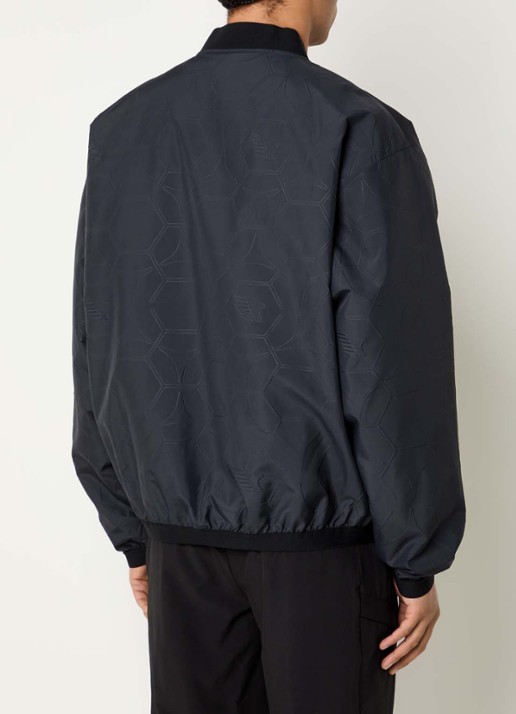 Armani Bomberjack met logo - achterkant 2 zwart