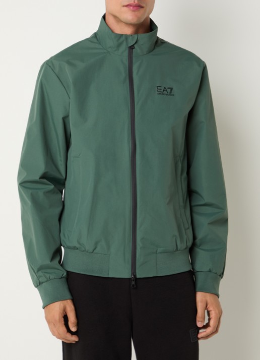 Armani Bomberjack met ritszakken en logo