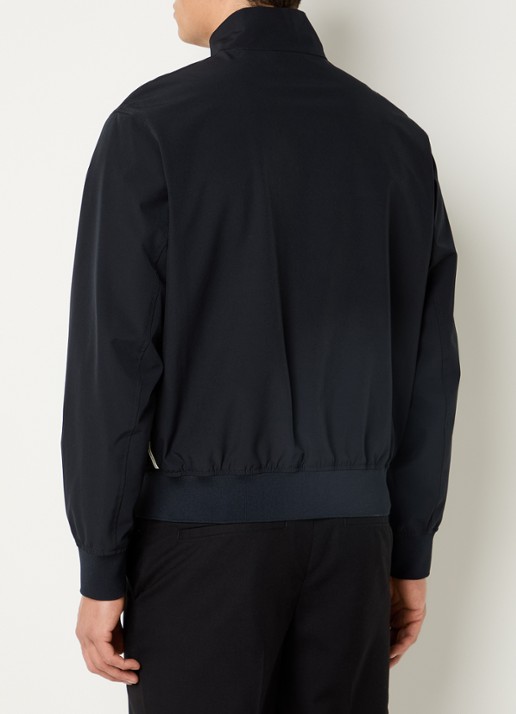 Armani Bomberjack met steekzakken - achterkant donkerblauw