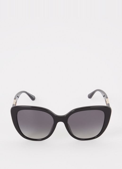 Armani Butterfly zonnebril gepolariseerd EA4214U - detail zwart
